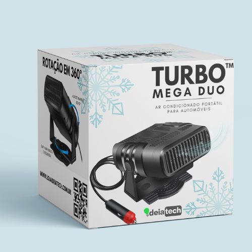 Ar Condicionado Portátil Turbo Mega Duo D