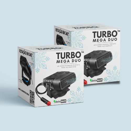 Ar Condicionado Portátil Turbo Mega Duo D