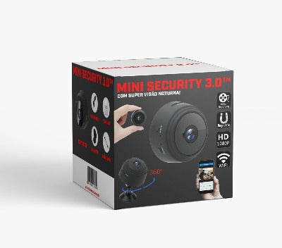 Câmera Sem Fio Mini Security [ALTA DEFINIÇÃO]