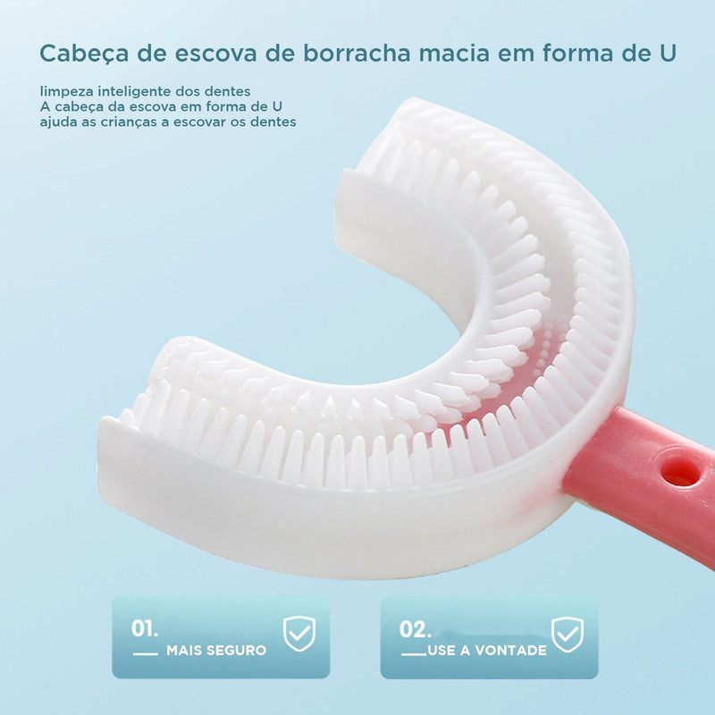 Escova CleanKids - Escova de Dente para Bebês e Crianças