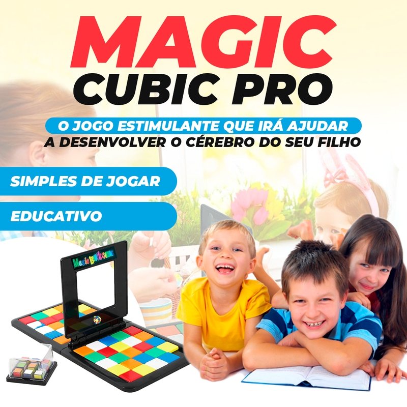 Magic Cubic Pro - Jogo do Cubo mágico Desafio